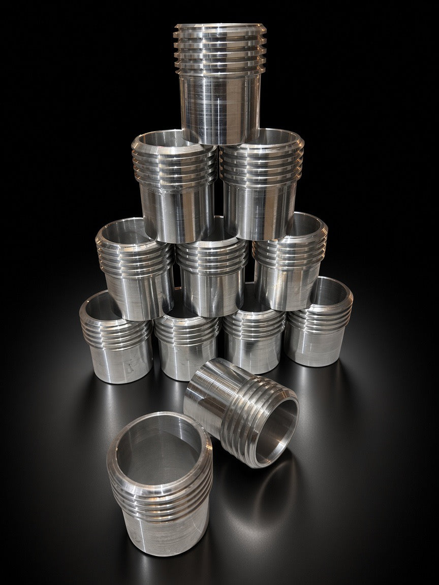 Billet Weld-on Fill neck (oil reservoir, fuel tank, Polaris / Skidoo)
