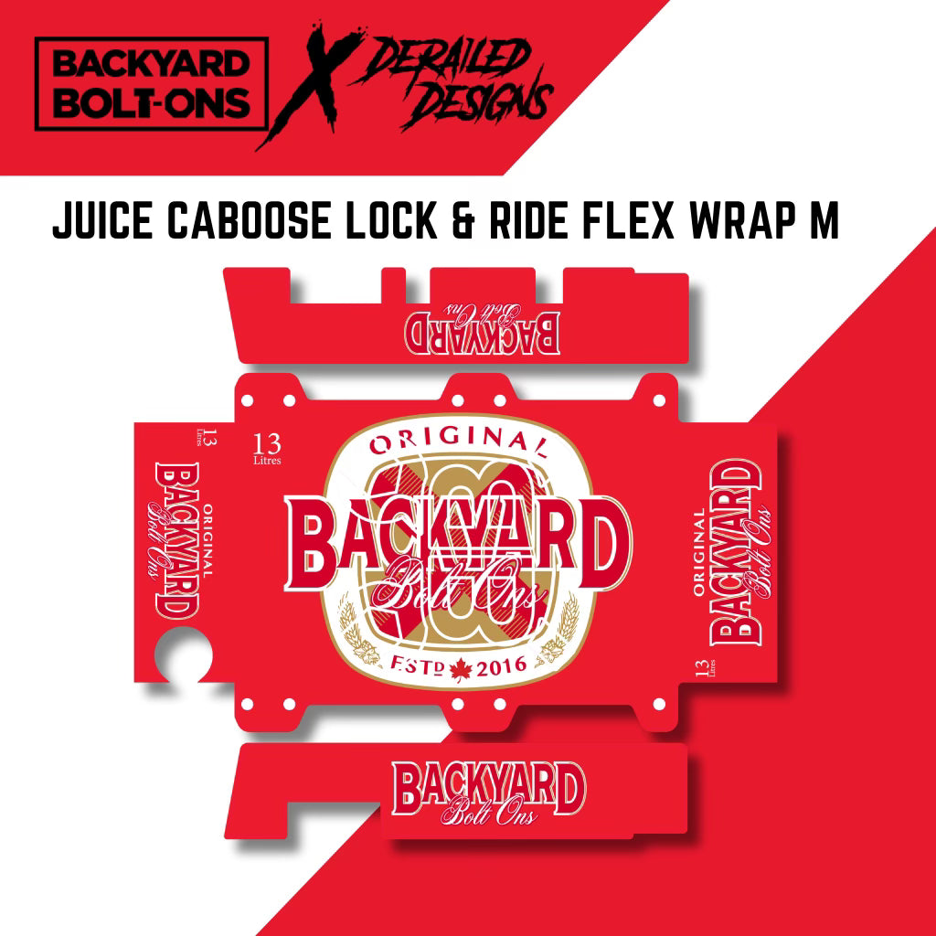 12pak Vinyl wrap JUICE CABOOSE