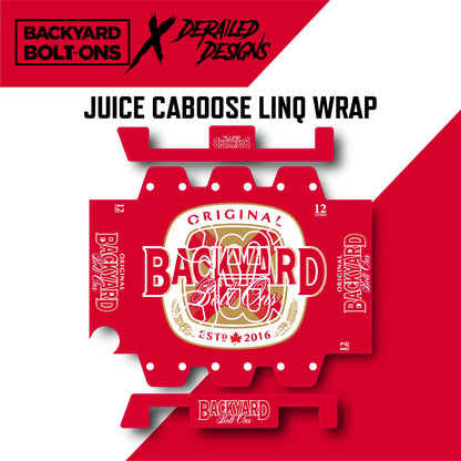 12pak Vinyl wrap JUICE CABOOSE