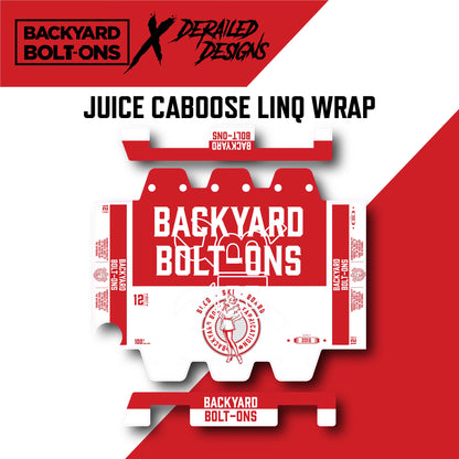 12pak Vinyl wrap JUICE CABOOSE
