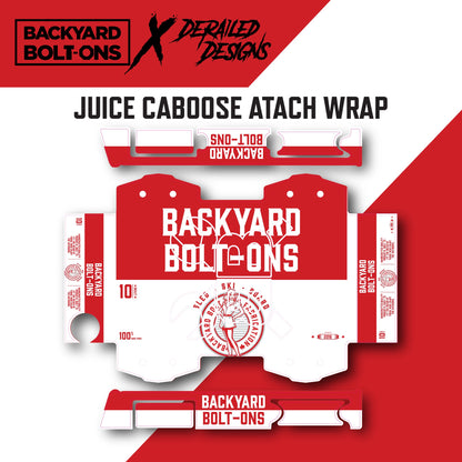 12pak Vinyl wrap JUICE CABOOSE
