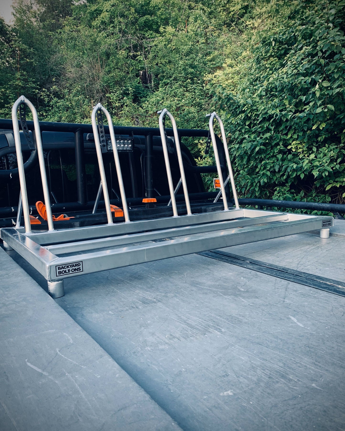 Deck Bike rack (Superclamp mounted)