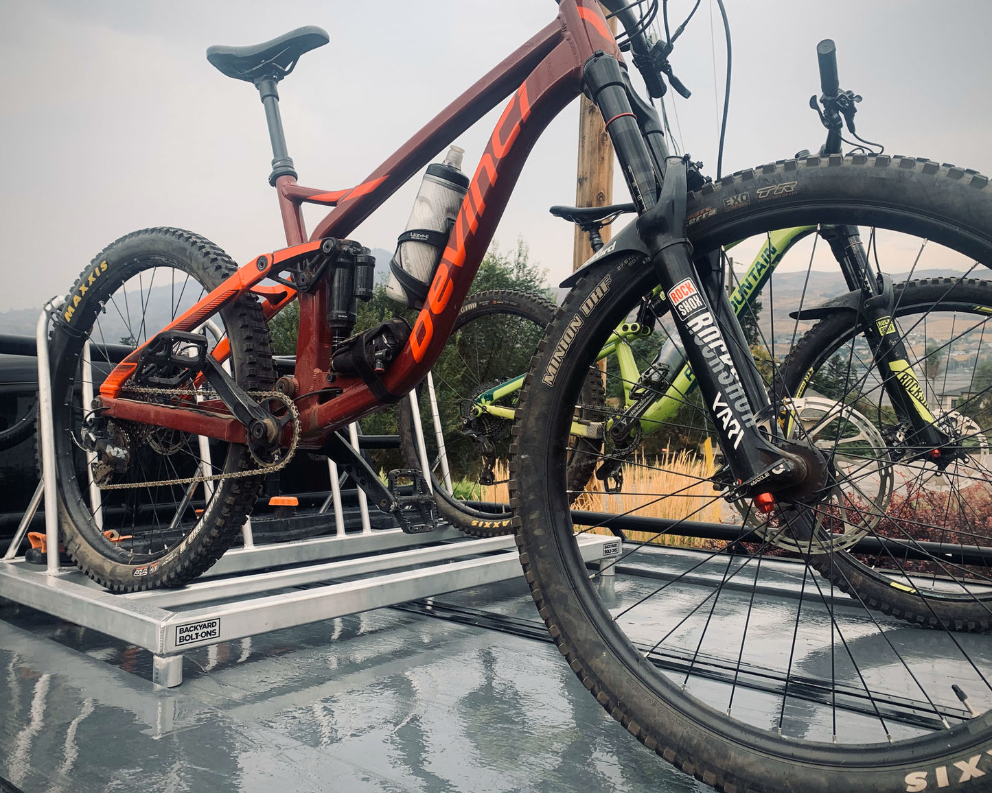 Deck Bike rack (Superclamp mounted)