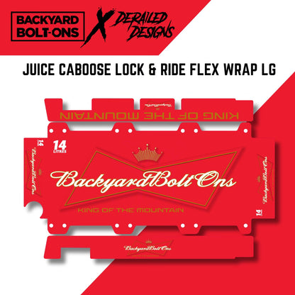 12pak Vinyl wrap JUICE CABOOSE