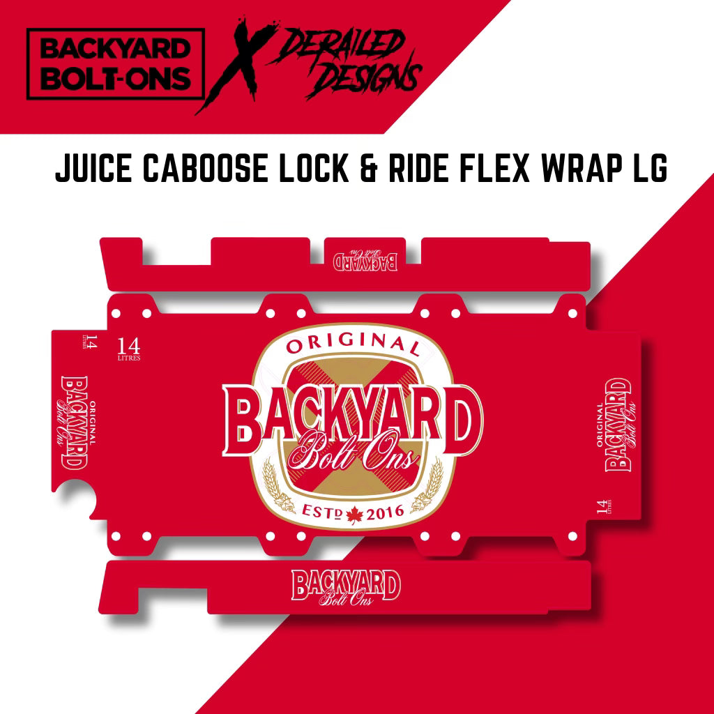 12pak Vinyl wrap JUICE CABOOSE