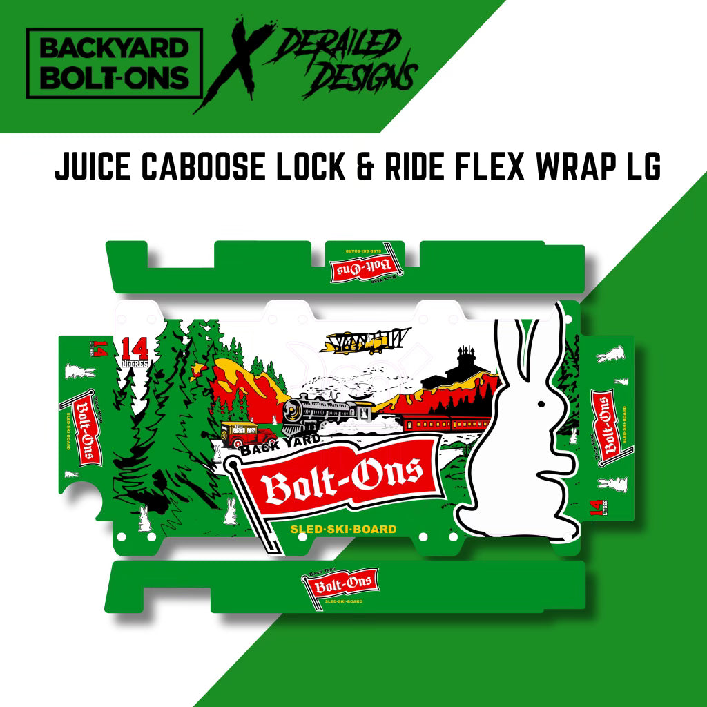 12pak Vinyl wrap JUICE CABOOSE