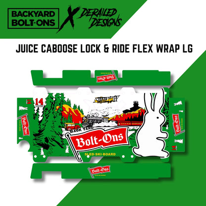 12pak Vinyl wrap JUICE CABOOSE