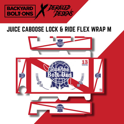 12pak Vinyl wrap JUICE CABOOSE