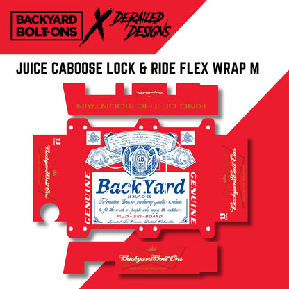 12pak Vinyl wrap JUICE CABOOSE