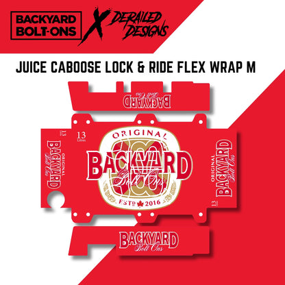 12pak Vinyl wrap JUICE CABOOSE