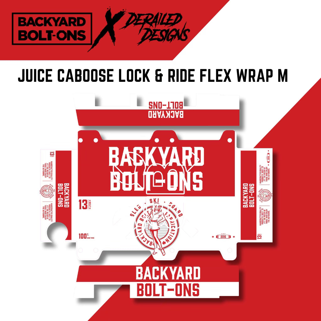12pak Vinyl wrap JUICE CABOOSE