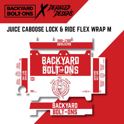 12pak Vinyl wrap JUICE CABOOSE