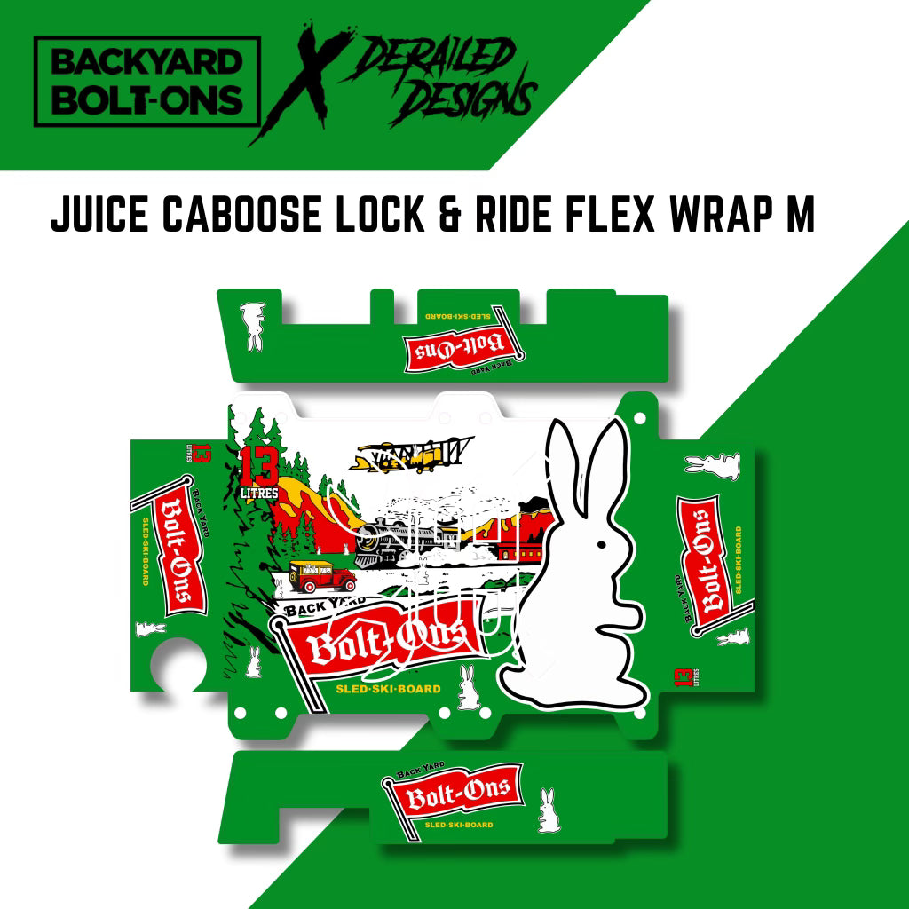12pak Vinyl wrap JUICE CABOOSE