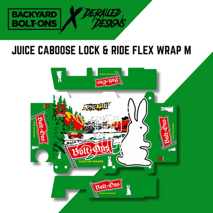 12pak Vinyl wrap JUICE CABOOSE