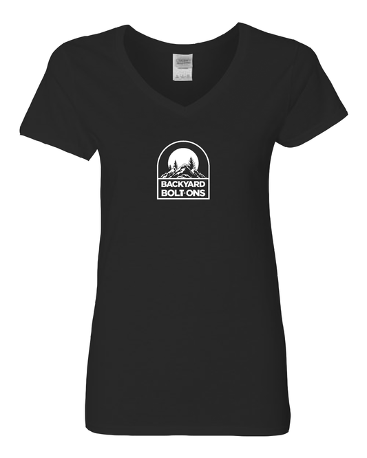 Mtn/Moon Arch V-neck -Ladies-
